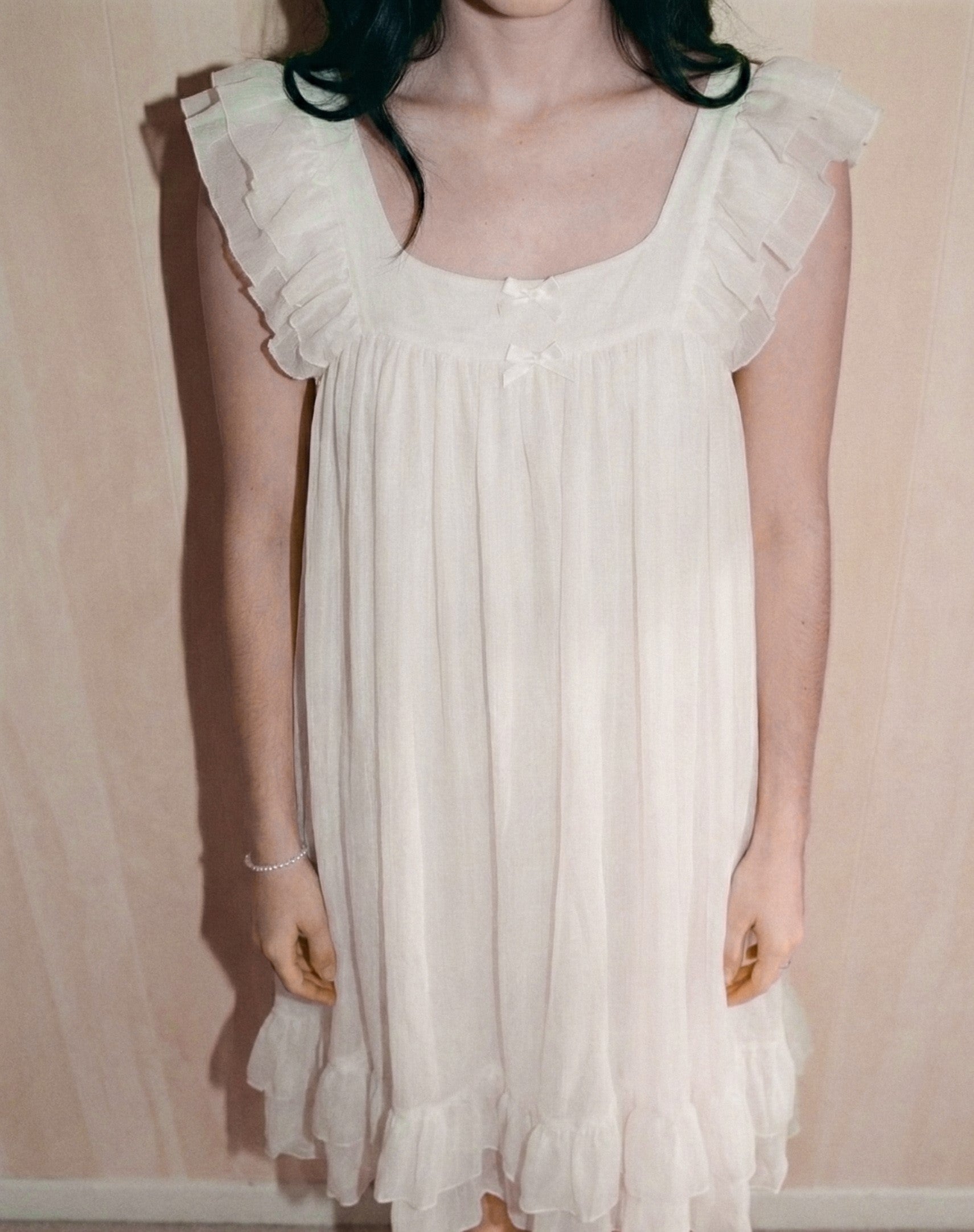 White Swan Tulle Nightgown