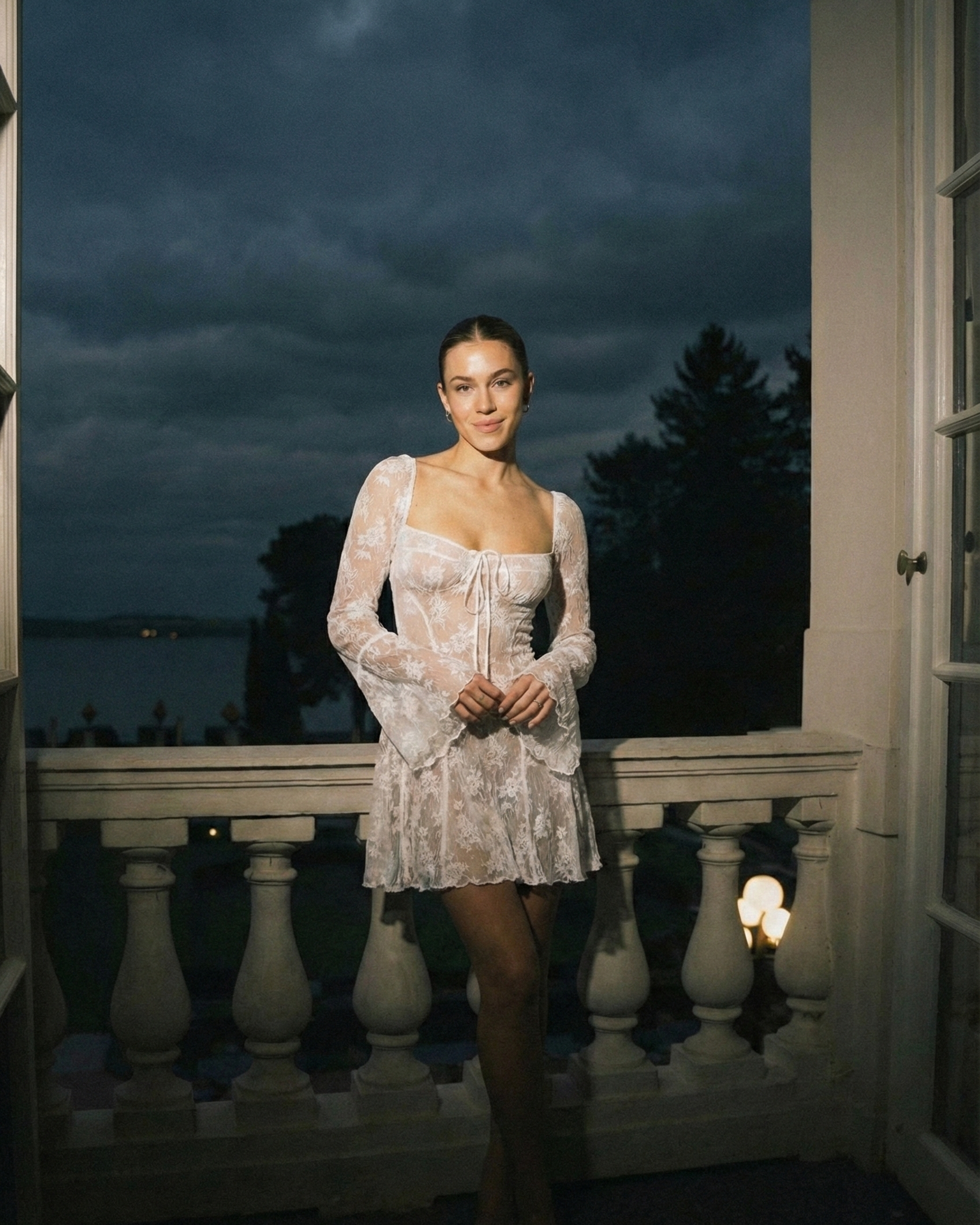 The Fairy Dust Lace Mini Dress