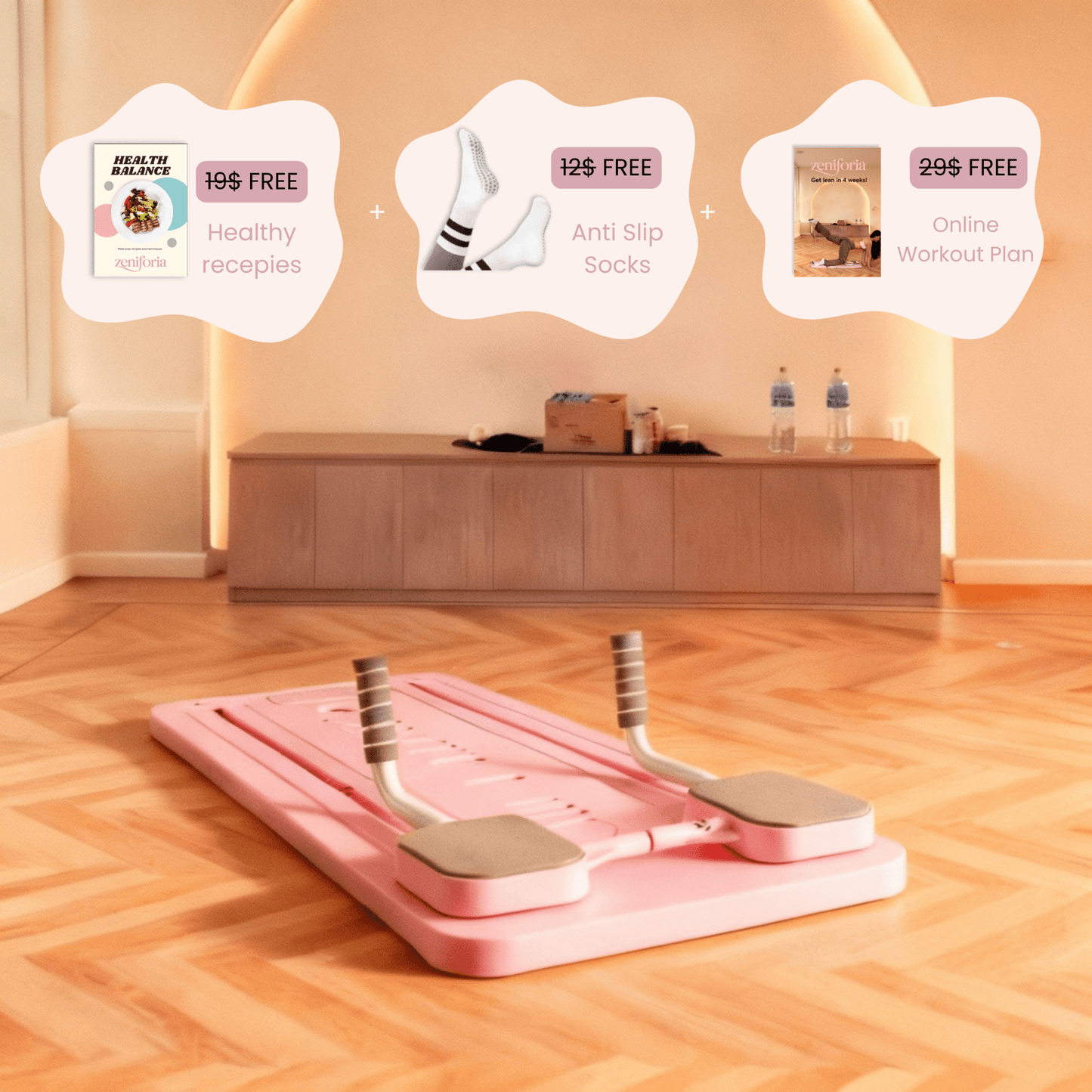Zeniforia Pilates Reformer Board - Zeniforia